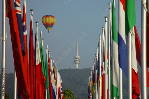 flags in canberra