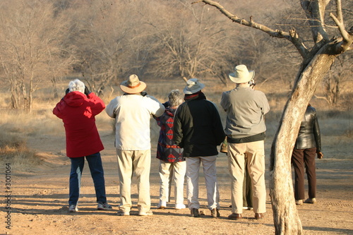 Photography people on safari