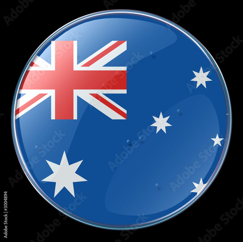 australia flag button