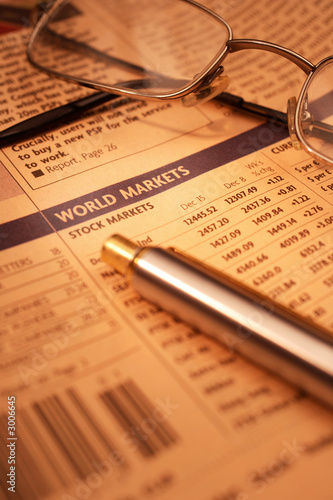 stock markets concept