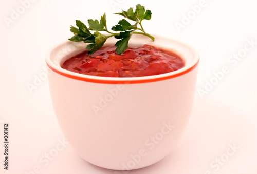 ketchup with parsley
