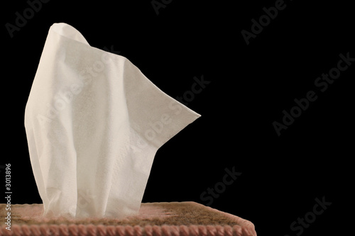 Obraz na plátne tissue - black background