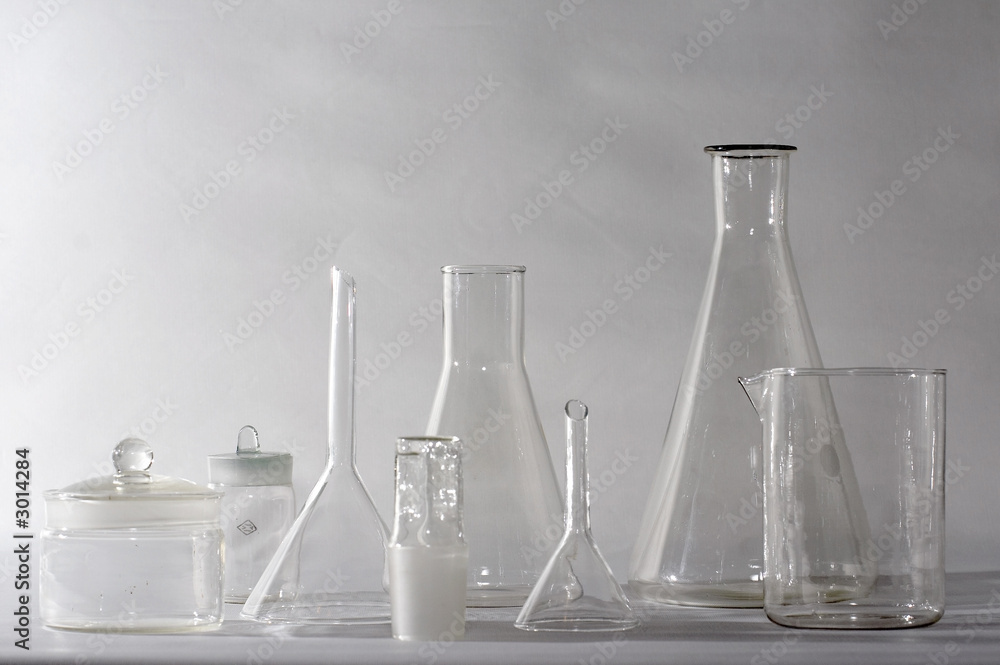 Fototapeta laboratory glassware