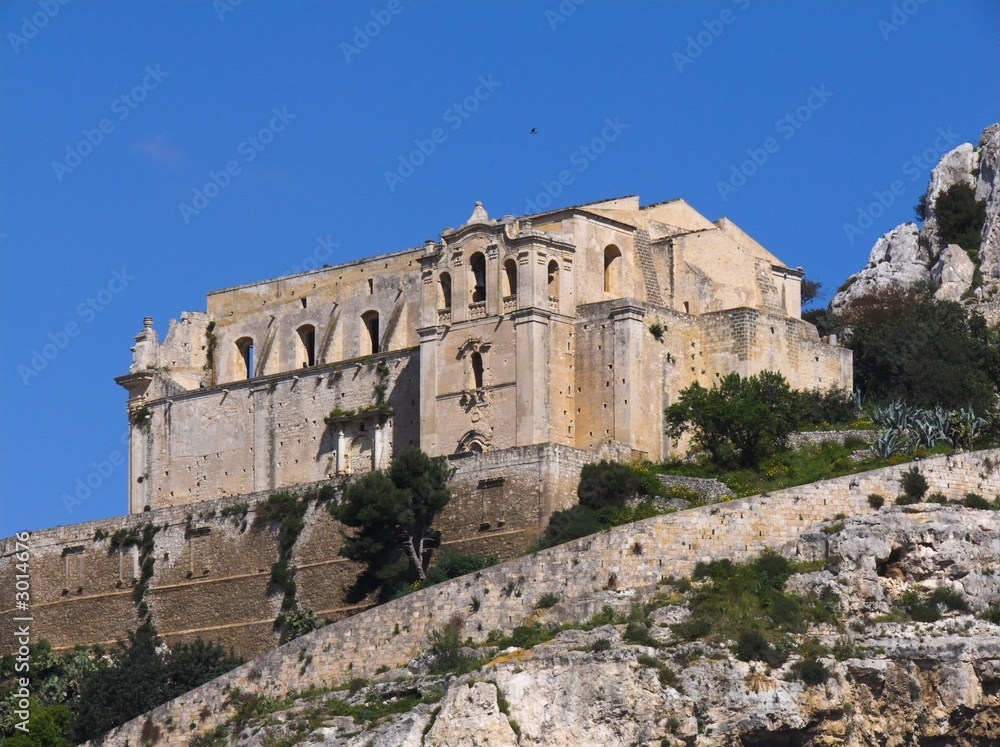  il colle e la chiesa di san matteo a scicli