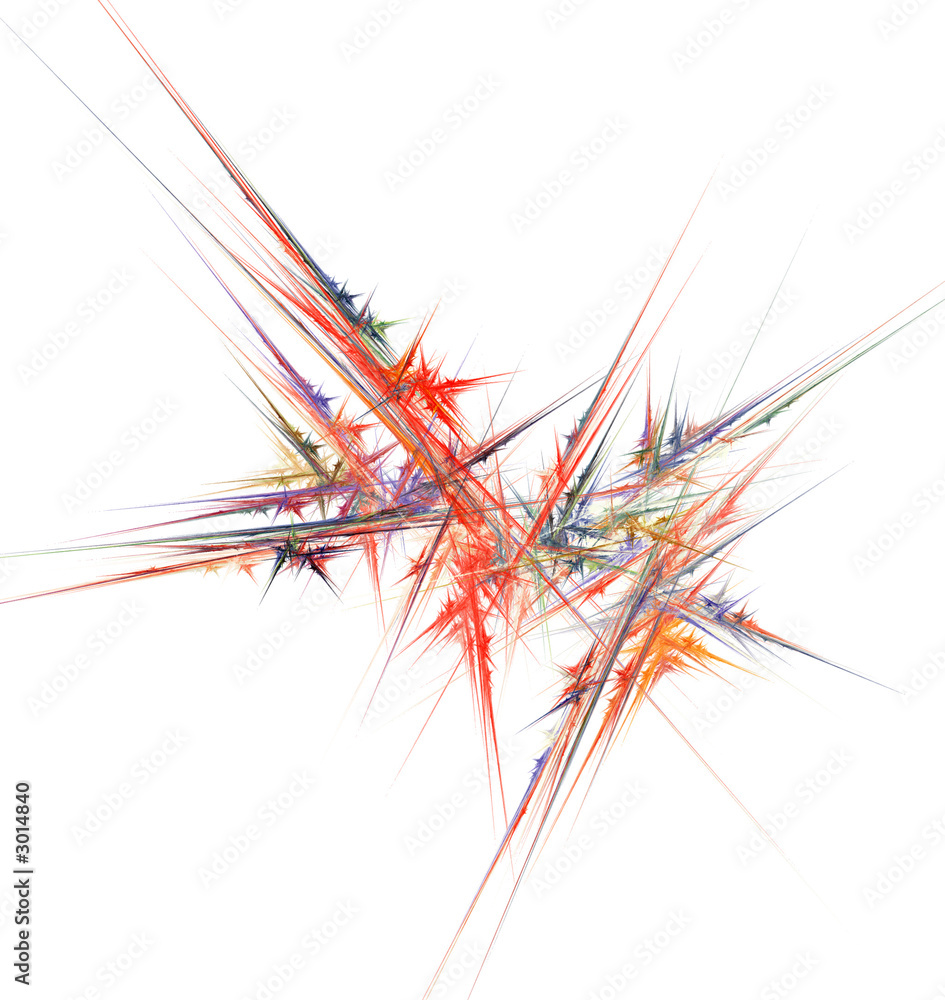 Fototapeta premium fractal lines