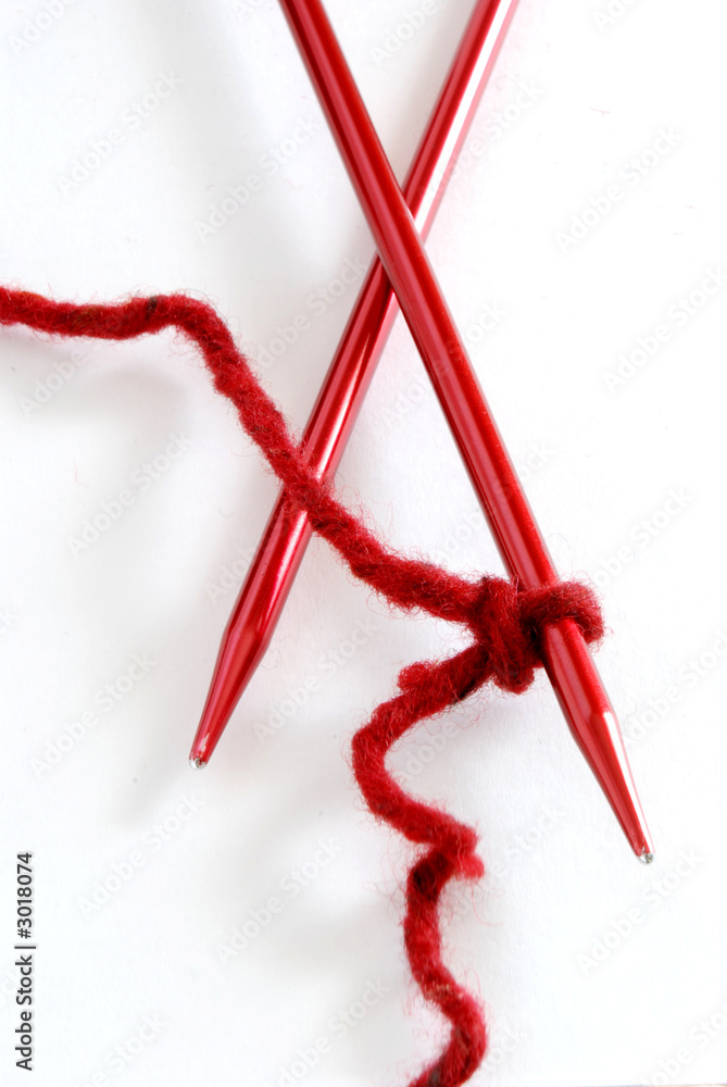 needle and wool needle and wool