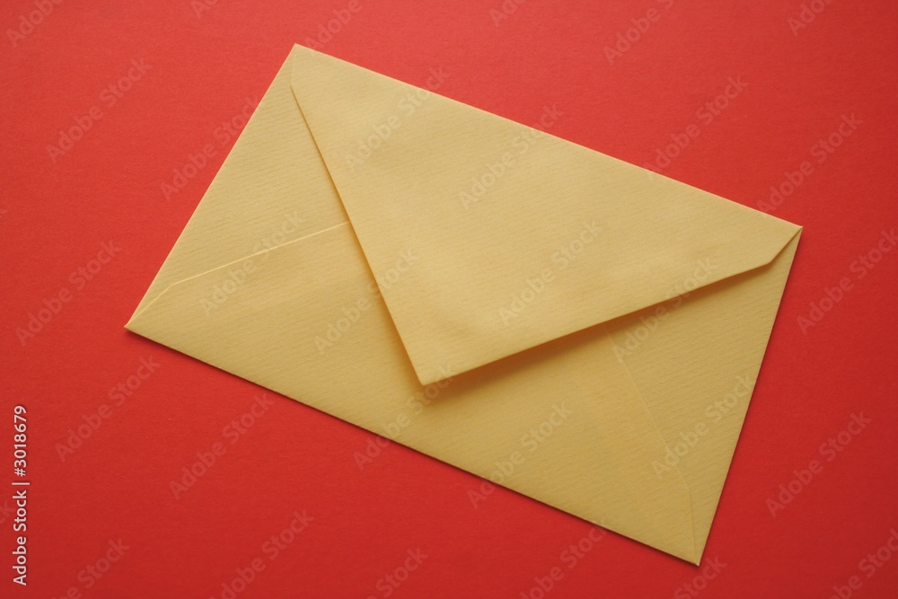 enveloppe jaune