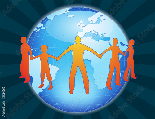 friends around the world