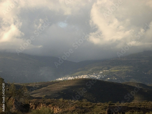 village in the sierra nevada