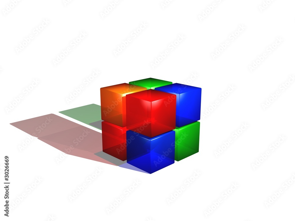 Obraz premium cube