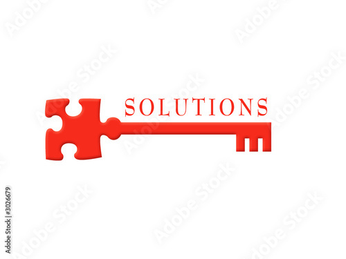 puzzle-key red