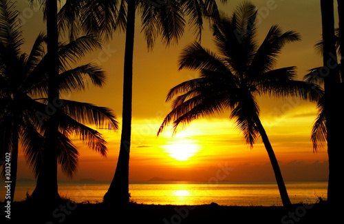 sunset equator