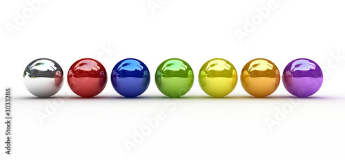 metal colors sphere