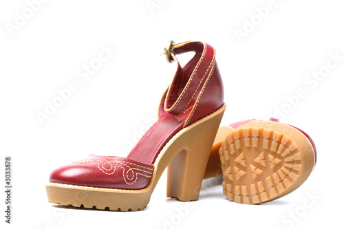footwear, wine sandals photo