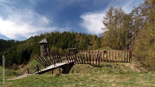 wooden fort