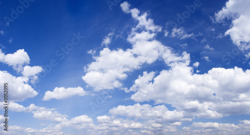 blue sky panoramic photo