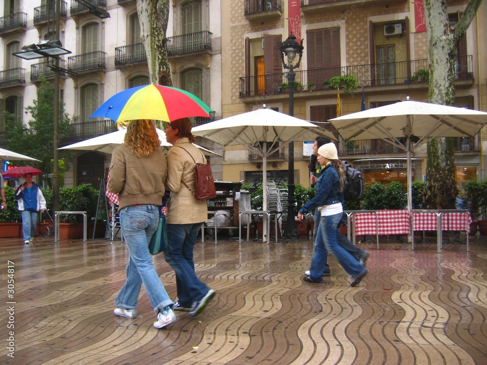 Fototapeta premium ramblas de barcelona