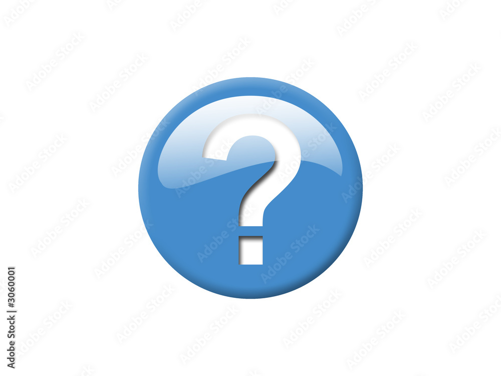 button blu question button blu question