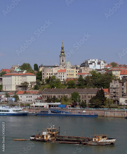 belgrade from the river