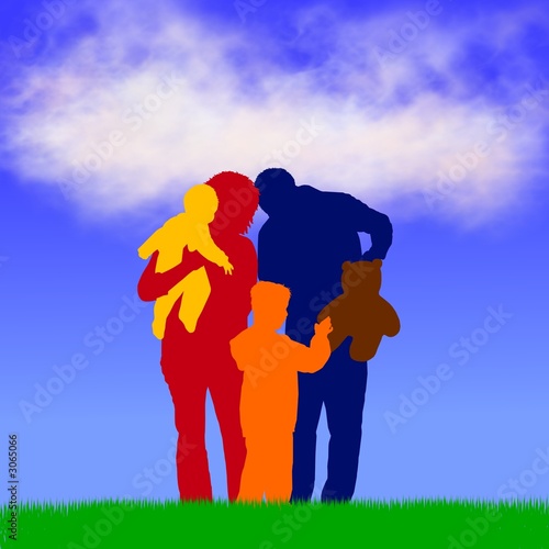 young familiy