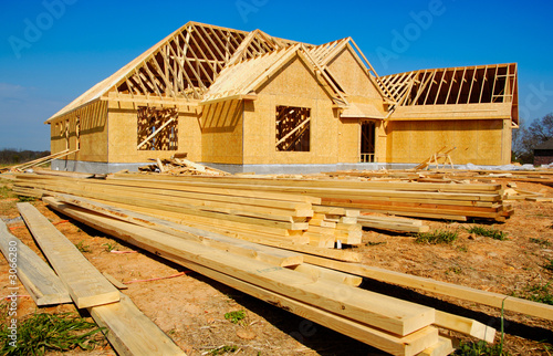 new house under construction