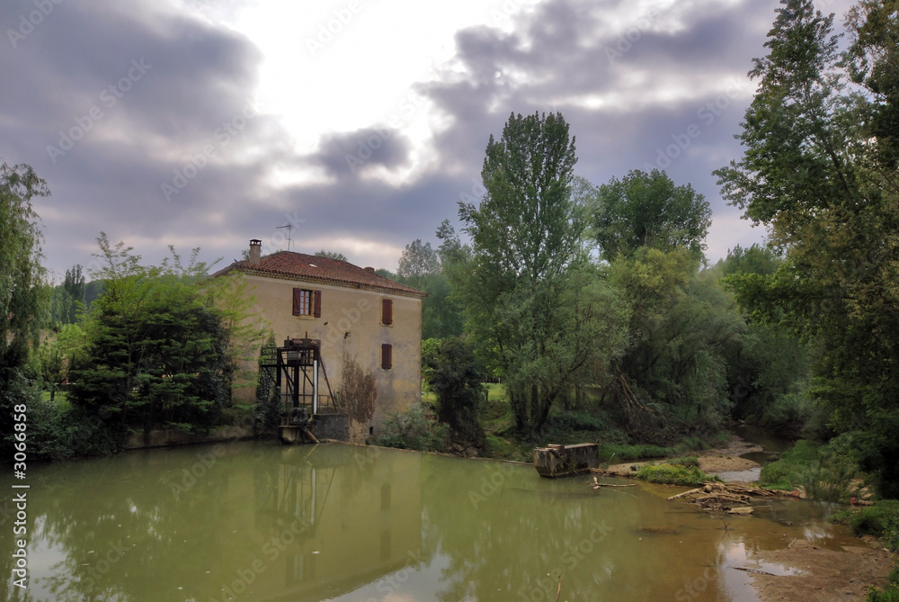 Obraz premium le vieux moulin