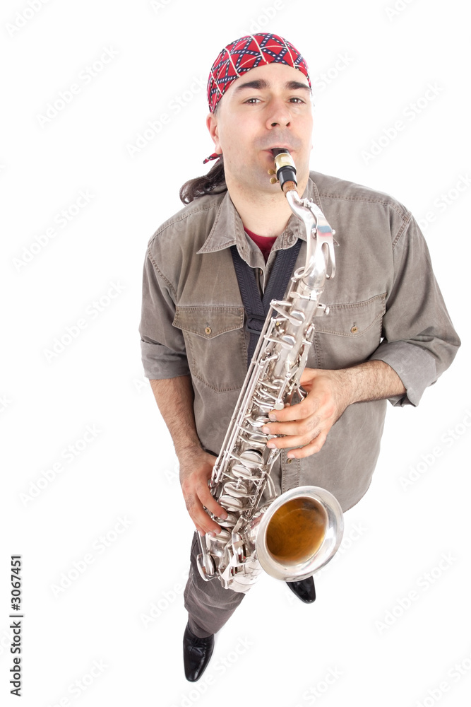 Naklejka premium sax2