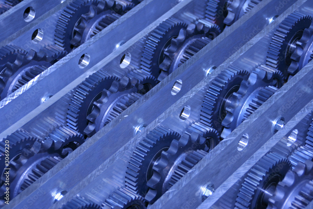 Fototapeta premium zahntrieb
