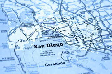 map of san diego