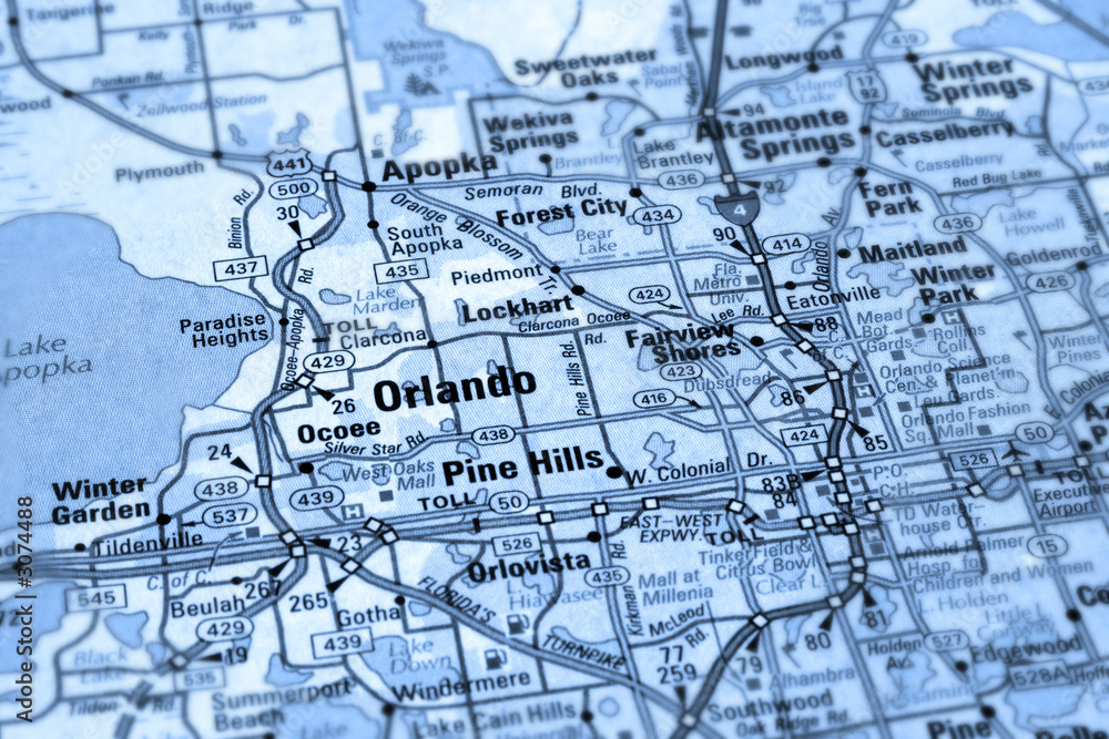 map of orlando map of orlando