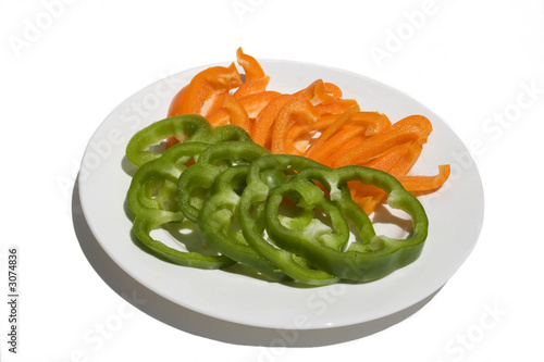 bell pepper slices