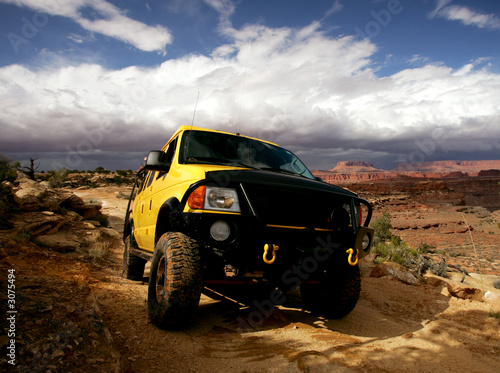 yellow van