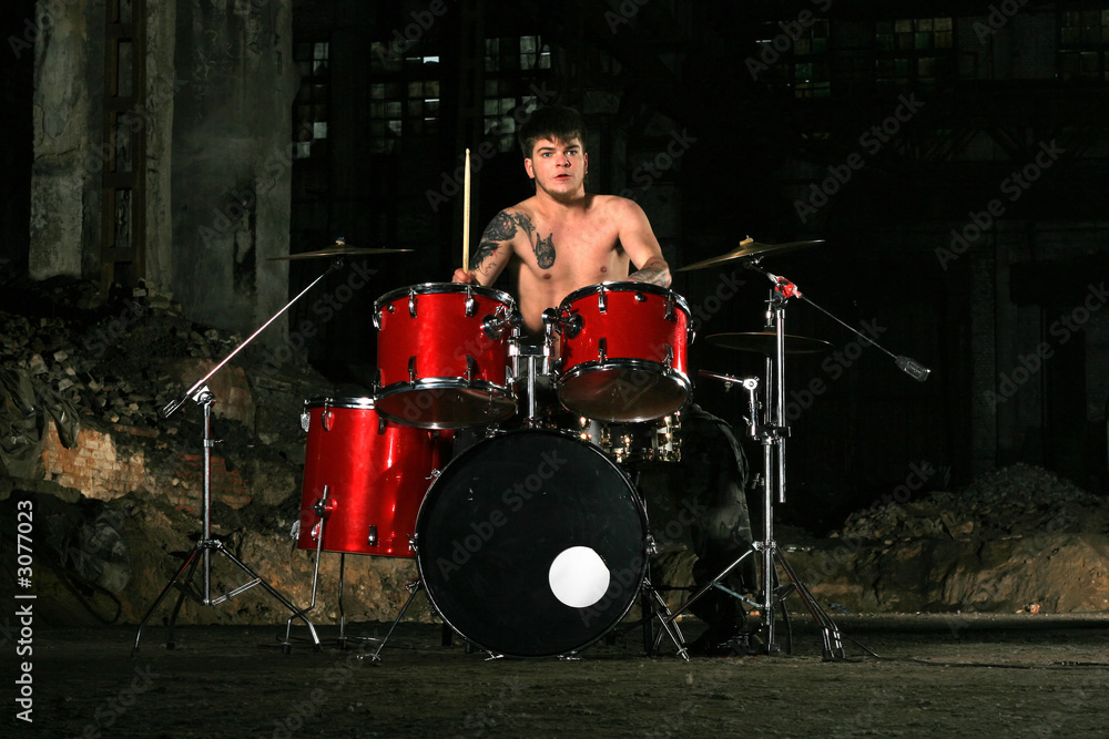 Fototapeta premium drummer