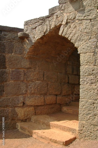 passage entree du fort de bijapur