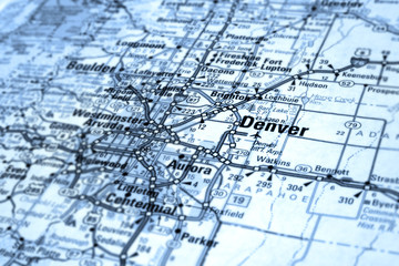 map of denver
