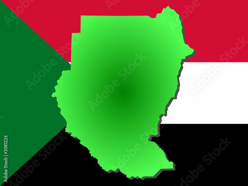 map of sudan