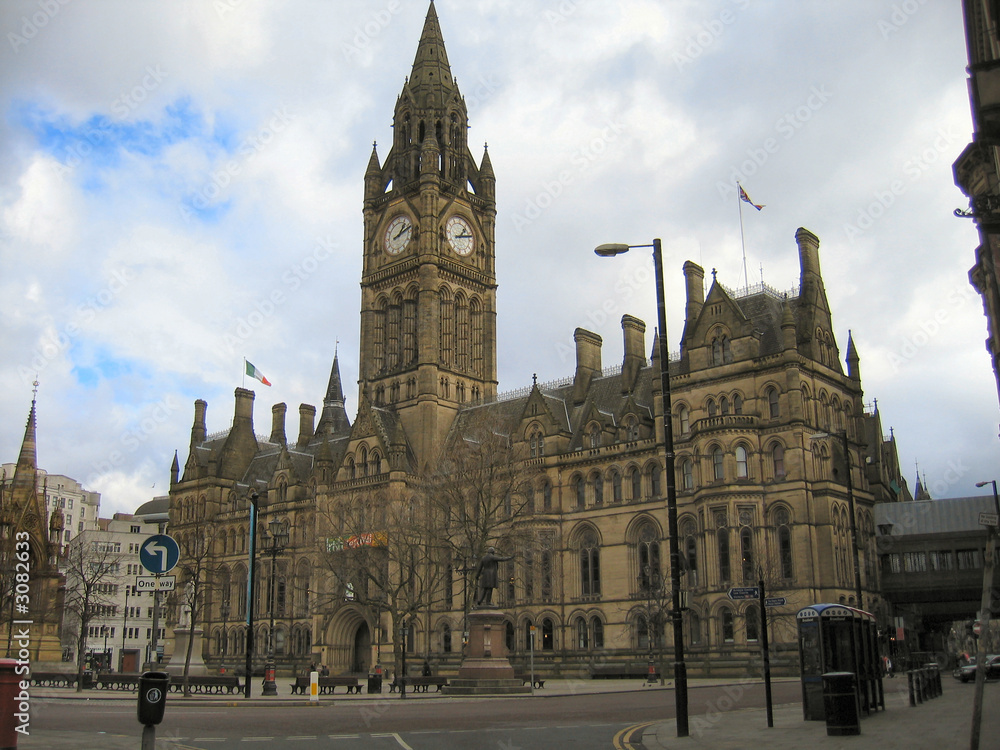 Obraz premium manchester town hall