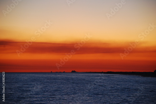 sunset at pensacola beach © geewhiz
