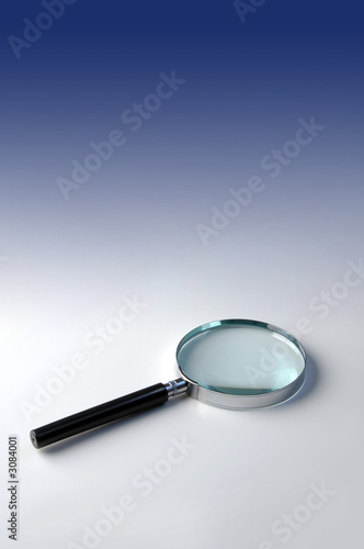 magnifying glass and background