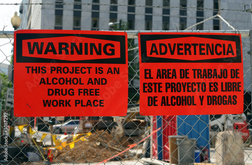 alcohol and drug free work place