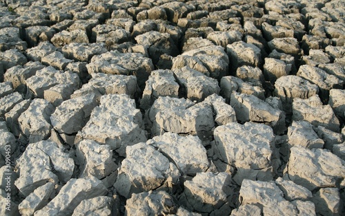 background - dry cracked earth