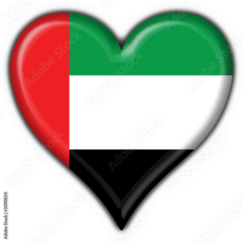 Free Download bottone cuore united arab emirate heart flag - GFXLoad