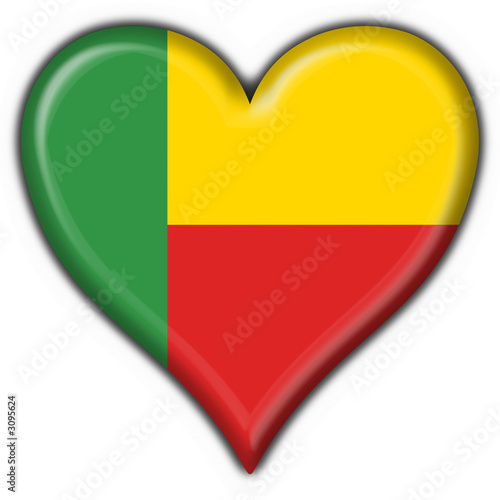Free Download bottone cuore benin button heart flag - GFXLoad