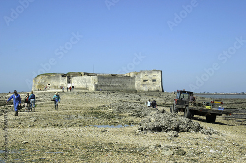 fort enet à marée basse photo