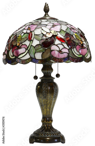 tiffany glass table lamp
