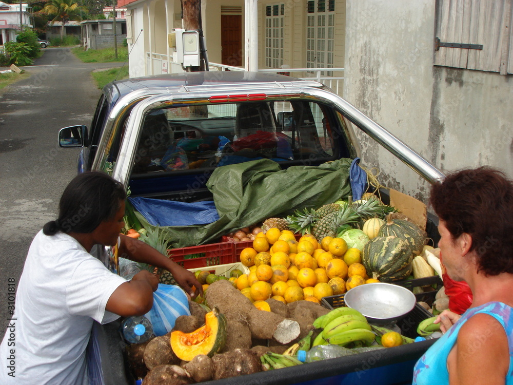 Obraz premium marché antillais