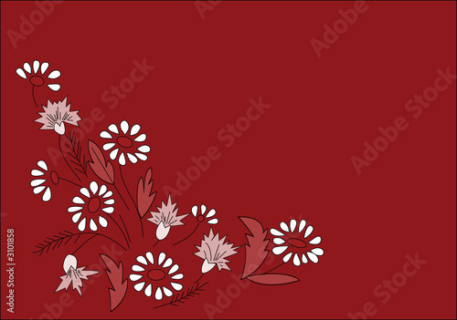 abstract floral background