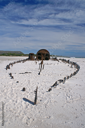 kakapo ship wreck - front view