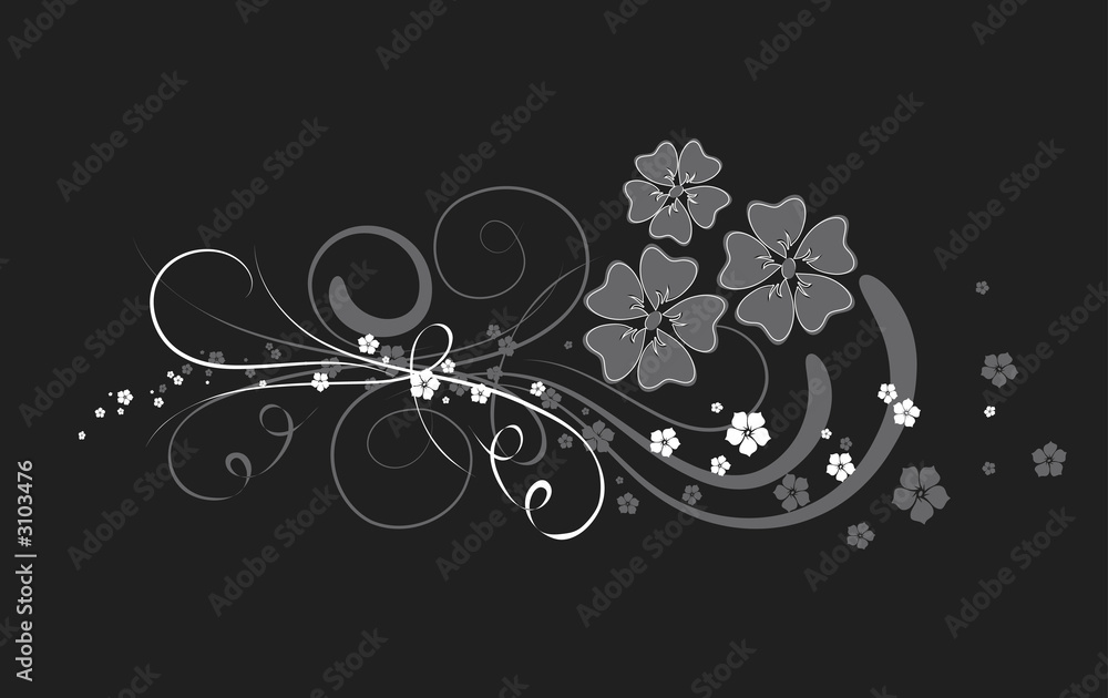 Obraz premium floral background