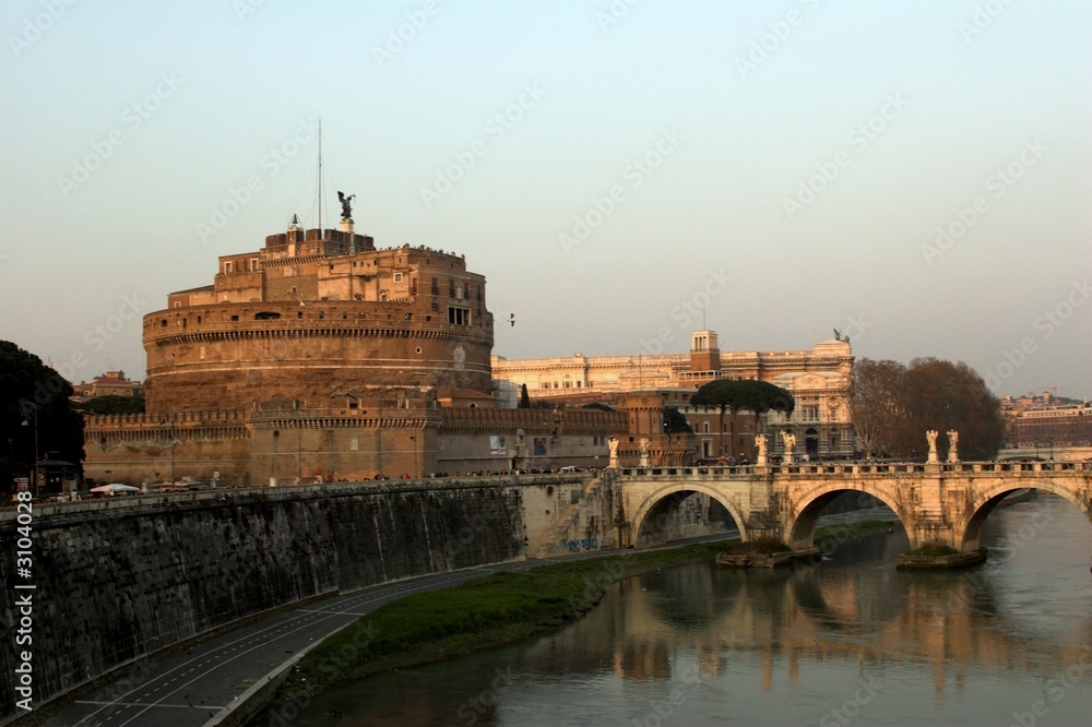 mausoleum of hadrian, or castel sant' angelo mausoleum of hadrian, or castel sant' angelo
